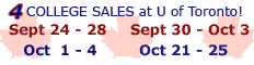 University of Toronto Book Sales